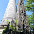 The cone-shaped tomb of Felix de Beaujour
